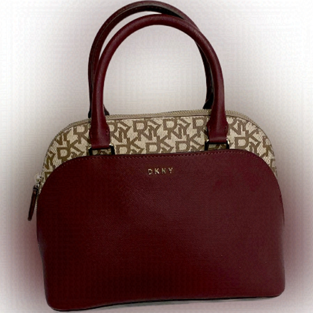 DKNY women’s Satchel bag Burgundy 💥HOST PICK💥